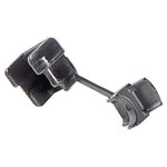PB Fastener H-1861 Strain Relief Dia10.4mm Board 4mm Polyamide Black