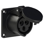 pieceE 413-6f66 CEE CARA Add-on Socket 16A 3-Pin 230V Lockable