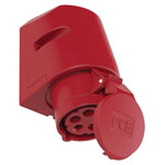 pieceE 115-6R Wall Socket 16A 5-Pin 400V CEE Type