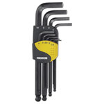 Proxxon 23946 Micromot Allen Key Set 9-Piece Hex Ball Head Metric Sizes