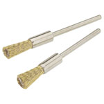 Proxxon 28 961 Micromot Brass Brushes Dia2.35mm for Metals & Plastics
