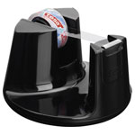 teas 53903-00000-01 Easy Cut Desk Tape Dispenser Black Anti-slip