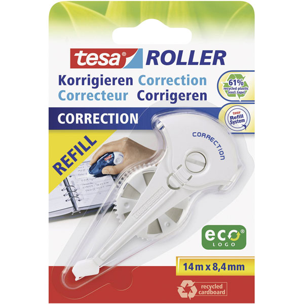 Tesa 59986-02-05 Roller Correct Eco Refill 8.4mm Precise Writable ...