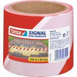 teas 58137-00-00 Signal Tape 100m x 80mm Red/White UV Resistant