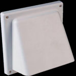 Wallair Fans Extractor hood with backflow flap 633065