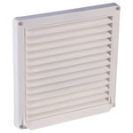 Wallair N34863 Fan Grille Stainless Steel Fits 15 cm Pipes Eye-Catcher