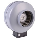 Wallair 20100281 Radial Extractor 230V 218 m³/h Solid Steel Casing