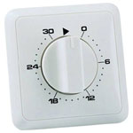 Wallair 20100249 Flush-Mount Timer Analogue 24h 3680W IP20 2-Phase
