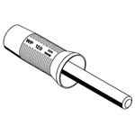 Weller 58763709 WP 120 Tip Sleeve Wedge-Shaped 0.8mm Soldering Tool