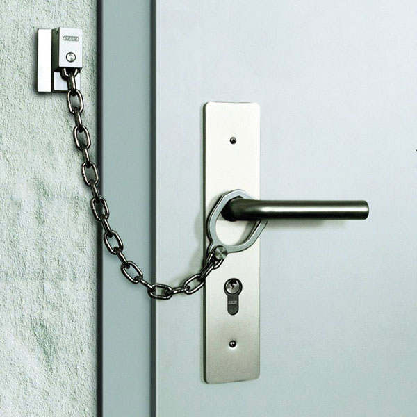 ABUS ABTS21540 Door Chain Protection Ring Non-drill Mounting