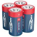 Ansmann 5015571 Red-Line C Battery 1.5V Alkaline 4 pieces Long-Lasting