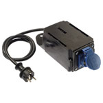 AS Schwabe 60740 Inrush Current Limiter 400V Black IP44 Prevents Fuse Trips