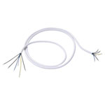 Bachmann 119270 Oven Cable White 1.50m H05VV-F 5G2.5qmm Wire End Sleeves