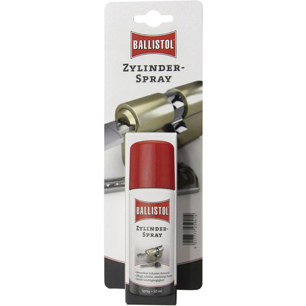Ballistol 25941 Cylinder Spray 50ml Cleans & Cares for Locks & Cyl...