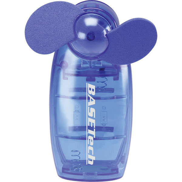 Basetech TM-2108A Compact Handheld Fan 2-Hour Battery Stay Cool An...