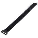 Basetech 98001c376 Hook-and-Loop Tape 400mm x 30mm Black 1 piece