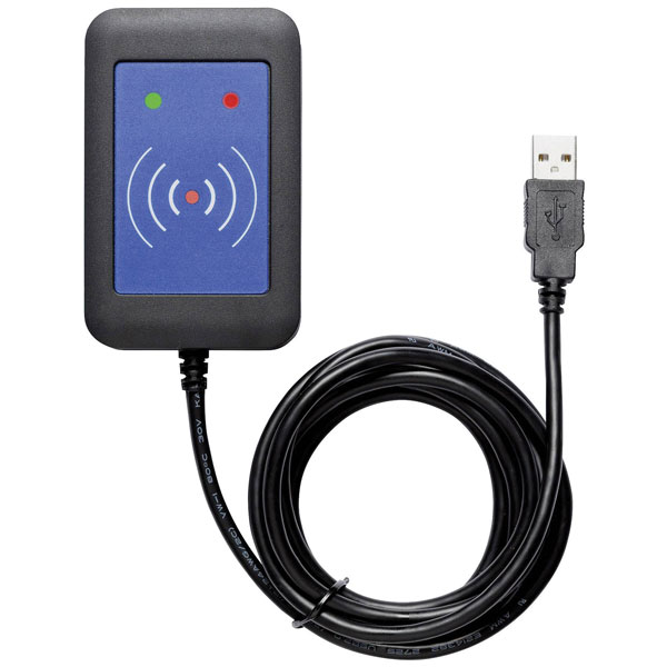Benning 009372 Interface RFID Reader 125 kHz/13.56 MHz USB 88mm Co...