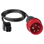 Benning 044148 Test Lead Adapter 16A 5-Pole for CEE Sockets