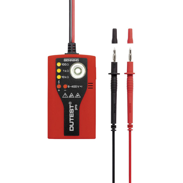 Benning 050156 DUTEST Pro Continuity Tester CAT III 300V LED & Aco...