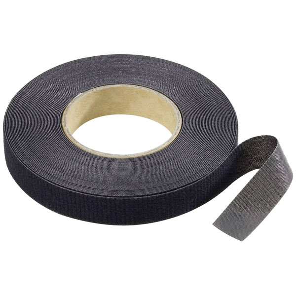 Binder 25446-A5-0016405101002 Band Hook-and-Loop Tape 10m Black