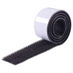 Binder 75763-H1 Hook-and-Loop Tape Black 5000x25mm Firm Bond Design