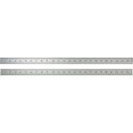 BMI 962030030 Rule 0.3m Stainless Steel Black Graduations Chemical Resistant