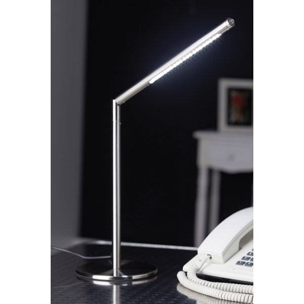 Brilliant G92928/13 Bombay LED Desk Light 6W Iron Daylight White S...