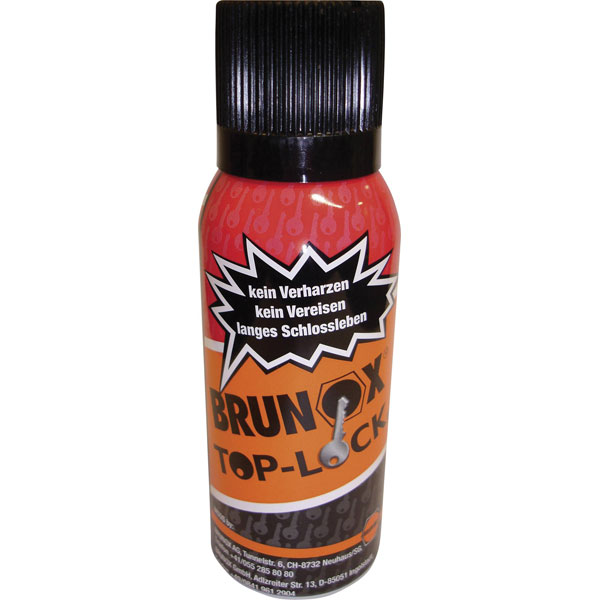 Brunox BRD0.10 Top-Lock Fittings Spray 100ml Lubricates & Protects