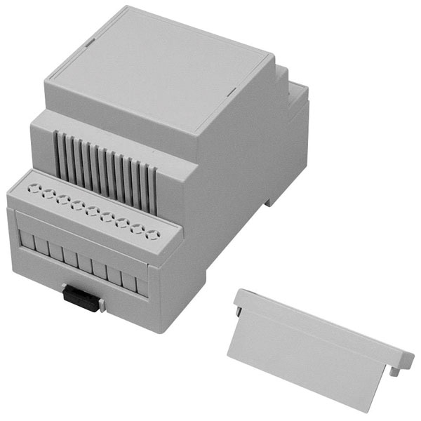 CamdenBoss CNMB-3V-KIT-CON DIN Rail Casing 90x53x58mm piece Quick ...