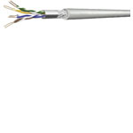 DRAKA 1000453-00100RW Network Cable CAT 5e SF/UTP 4x2x0.13mm² Grey Metre