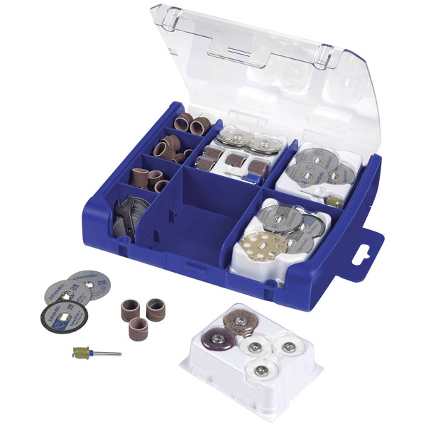 Dremel 2615E725JA 70-piece EZ Speed Clic Set: Cut Sand Grind Polish