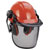Einhell 4500480 BG-SH 1 Forestry Helmet Orange/Black EN 1731/397 C... view 2