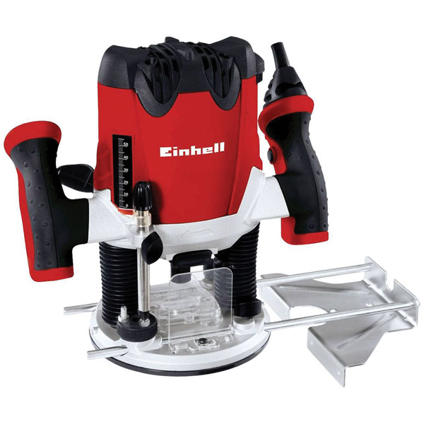 Einhell 4350490 TE-RO 1255 E Router 1200W Ergonomic Handles Easy D...