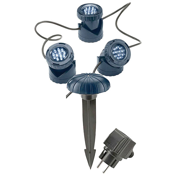 FIAP 3210 LIGHT ACTIVE SET Pond Lighting 3-Piece LED Dark Blue