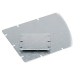 Fibox 5518024 TEMPO Mounting Plate 210x160mm Galvanised Steel 1.5mm