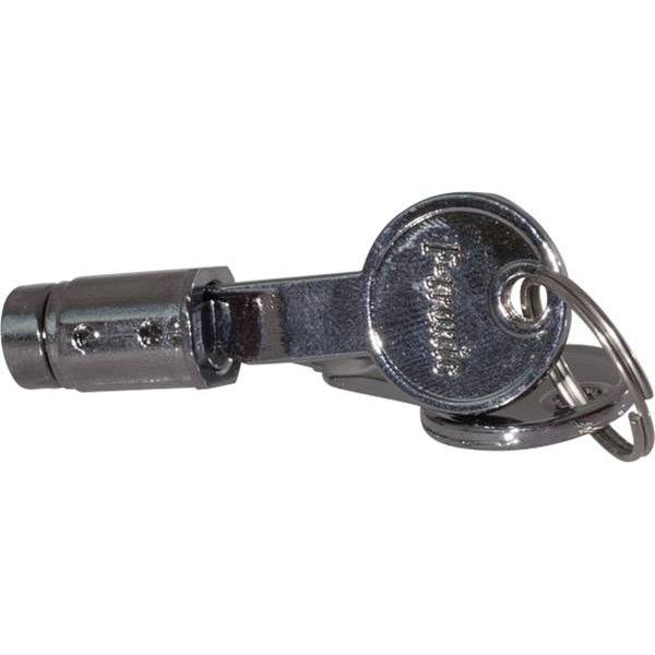 F-Tronic 7220086 Door Lock Aluminium Silver For Distributor 2 Keys