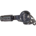F-Tronic 7220086 Door Lock Aluminium Silver For Distributor 2 Keys