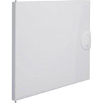 Hager VA12T Tin Door 1-Row White Wall-Mount Steel Sheet Door