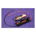 Hammond BH2AAW Battery Holder 2xAA Plastic Black 1 piece