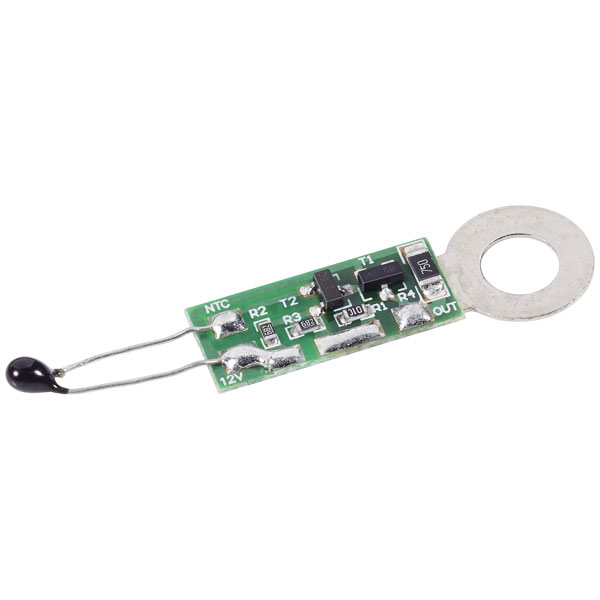 H-Tronic 118028 Fan Controller 12V DC Temp Control Noise Reduction