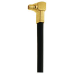 IMS 968.09.1420.011 MMCX Connector Plug Right Angle 50Ω 1 piece 6GHz