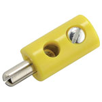 Kahlert Licht Mini Jack Plug 2.6mm Pin With Cross-Hole Grey 1 piece