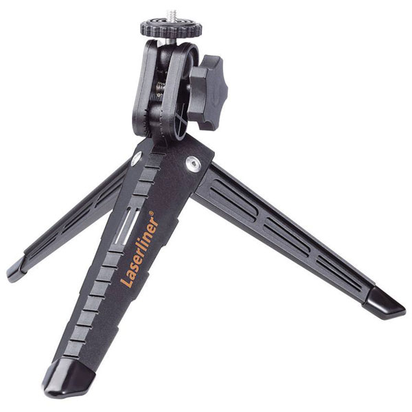 Laserliner 090.131A Mini Tripod 1/4" Max Height 17cm Anti-Slip Fol...