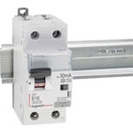 Legrand 410965 DX3 RCBO 16A 0.03A 230V 1P+N Type A 6kA Impact-Resistant