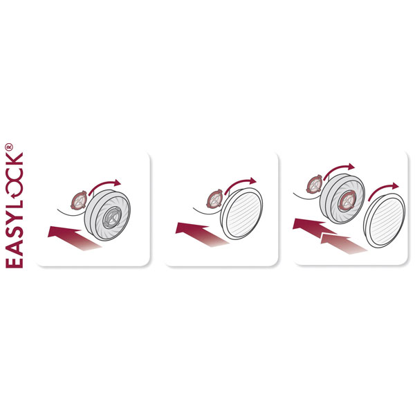 Moldex 900201 EasyLock Respirator Size M Skin-Friendly Reusable TPE