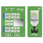 PLUM BR314075 Eye Wash DUO Bottle Two-Eye Rinsing 1L Sterile Solution