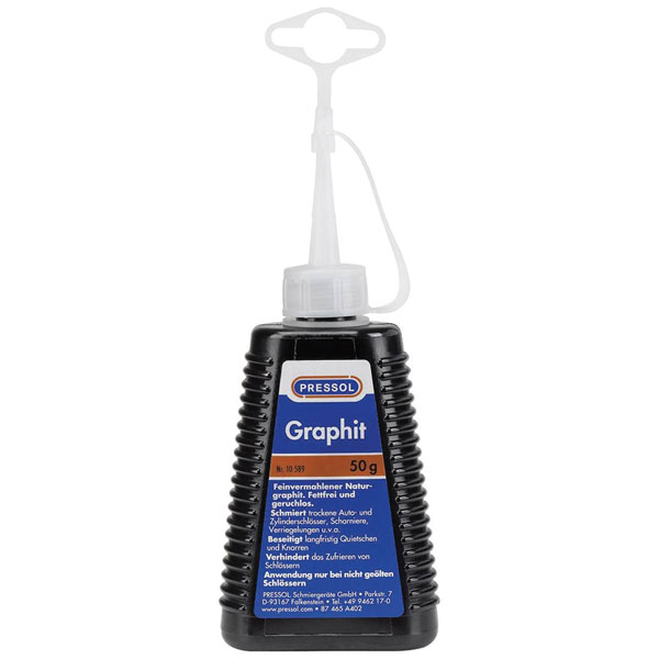 Pressol 10589 Graphite Oil 50g Finely Ground Grease-Free Odourless