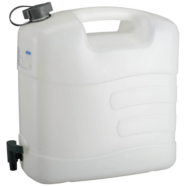 Pressol 21167 Water Can 20L Food-Safe Drain Cock Dismountable Robust