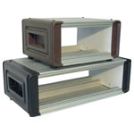 Proma 133 040c Laboratory Casing Anodised Aluminium/Brown 280x165x280mm