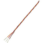 Reely SH1998C142C Servo Braid 3x0.17mm² 5m Open Cable Ends